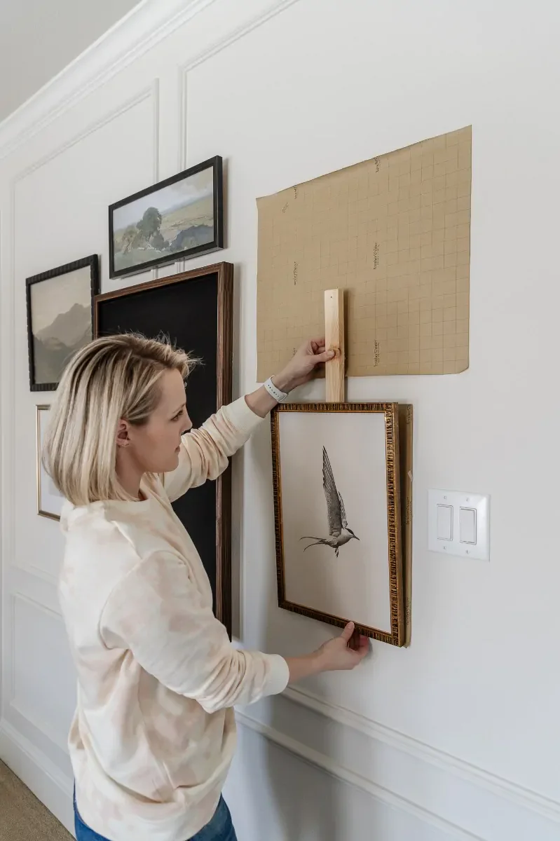 Easy DIY Tool for Sawtooth Hangers