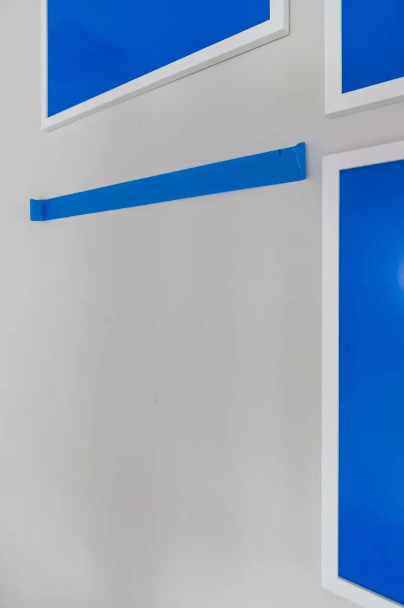 Painter's Tape Hanging Hack